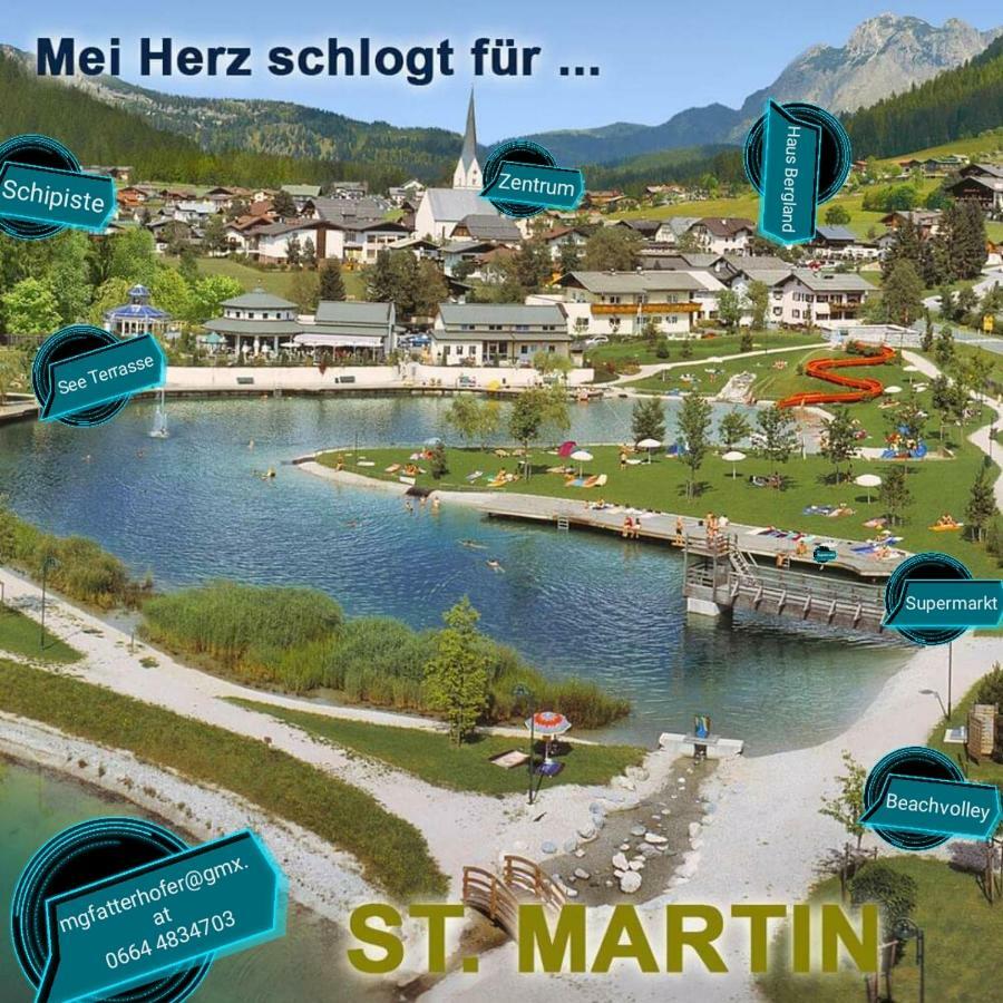 Appartements Haus Bergland Sankt Martin am Tennengebirge Ngoại thất bức ảnh